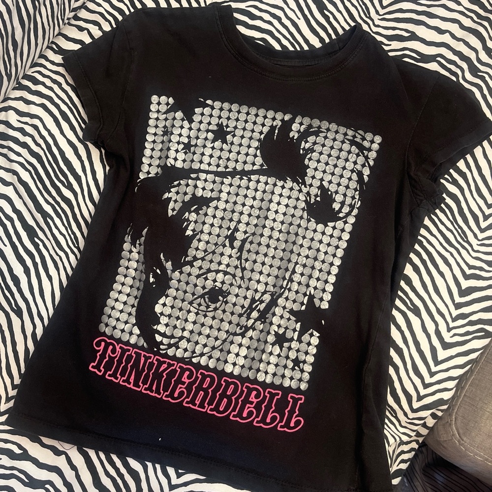 tinker bell graphic baby tee